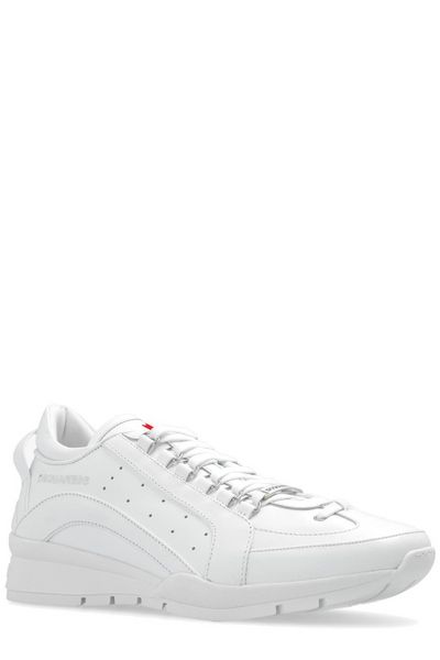 LEGENDARY LACE UP LEATHER SNEAKERS.