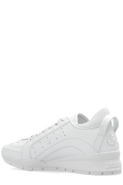 LEGENDARY LACE UP LEATHER SNEAKERS.
