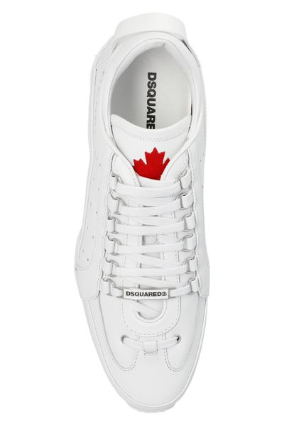 LEGENDARY LACE UP LEATHER SNEAKERS.