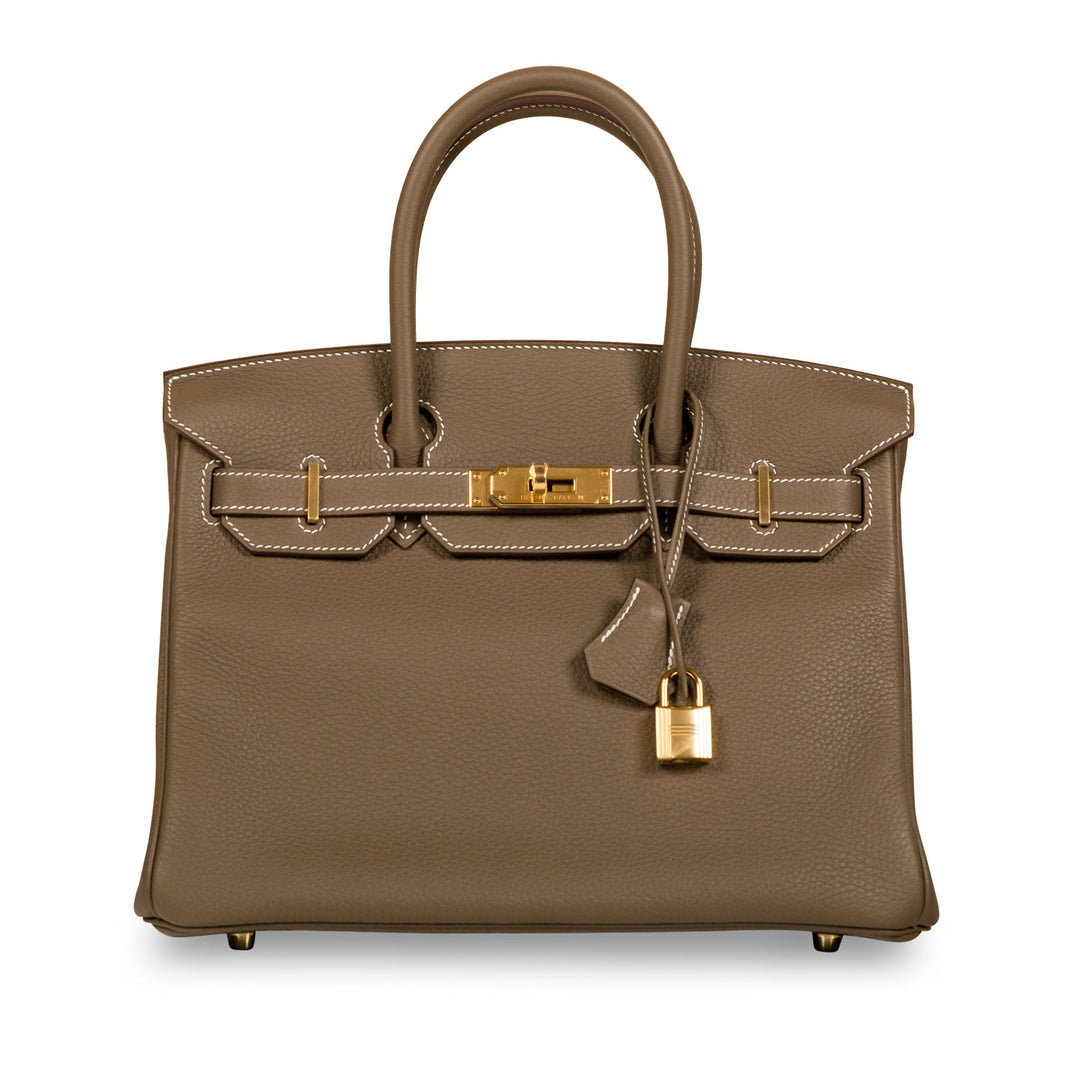 Birkin 30 - Etoupe Clemence - GHW