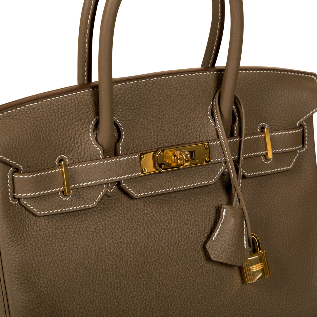 Birkin 30 - Etoupe Clemence - GHW