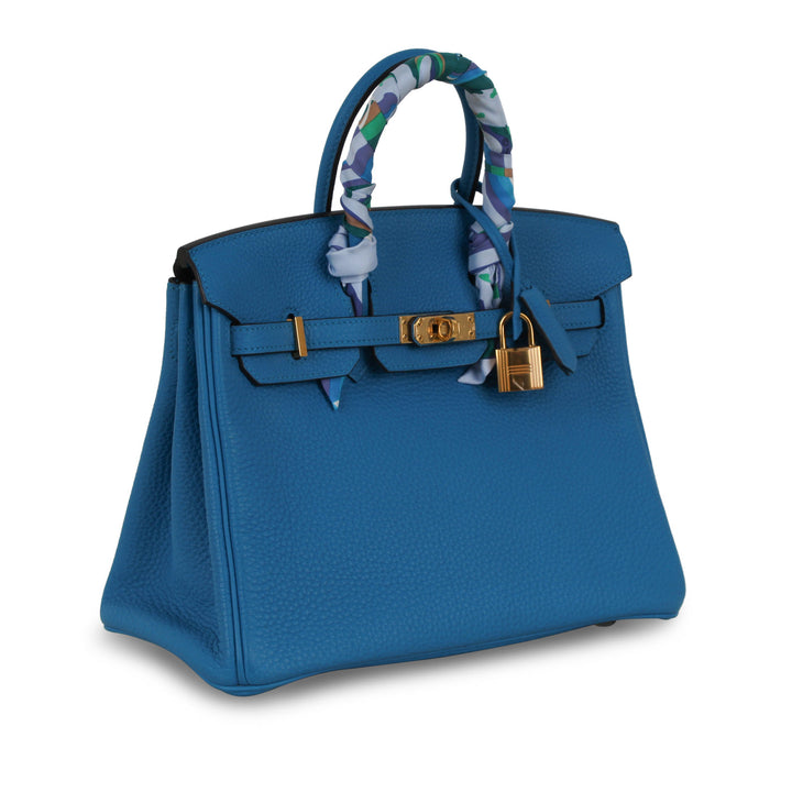 Birkin 25 - Blue Zanzibar - GHW