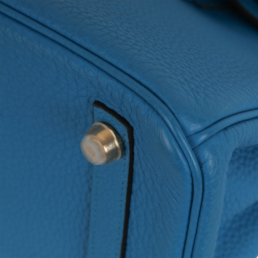 Birkin 25 - Blue Zanzibar - GHW