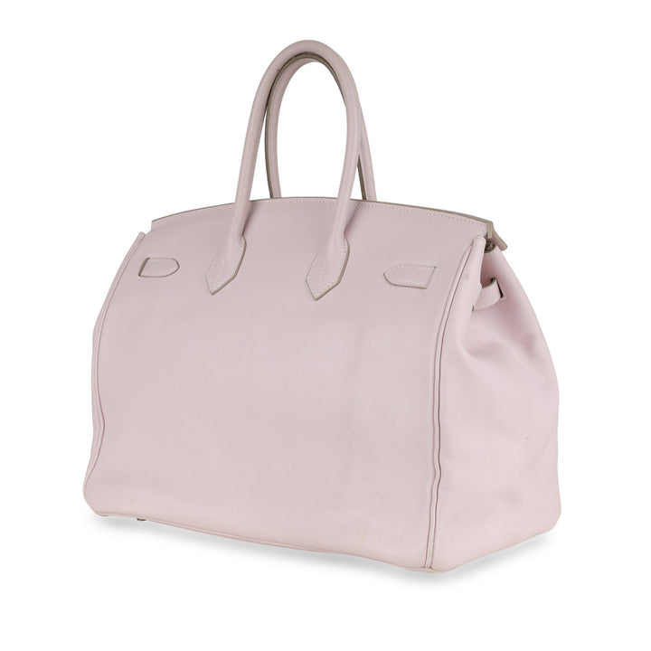 Birkin 35 - Rose Dragèe Swift