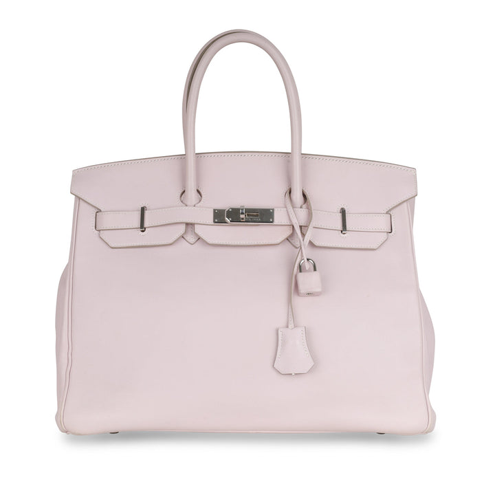 Birkin 35 - Rose Dragèe Swift