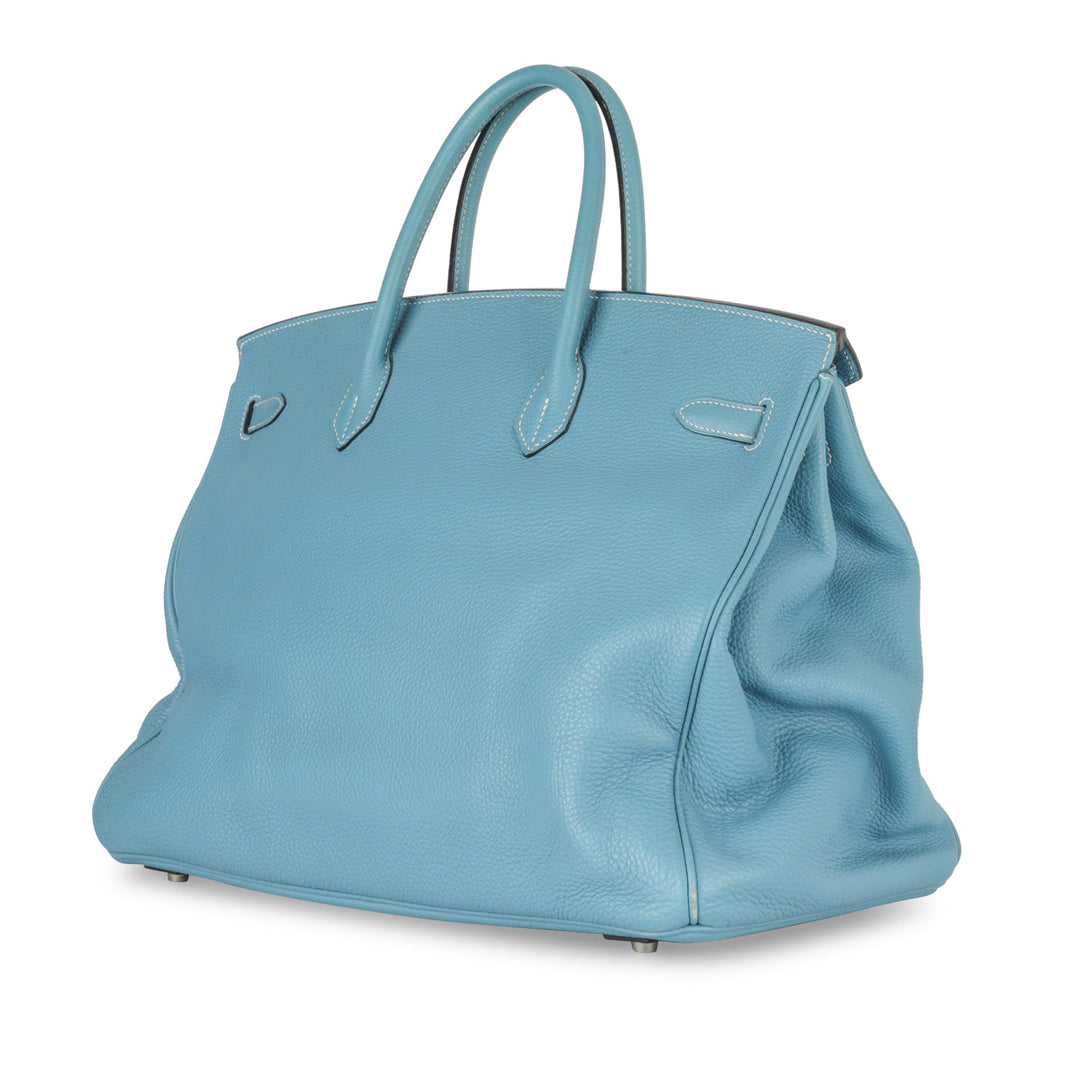 Birkin 40 - Blue Jean Togo