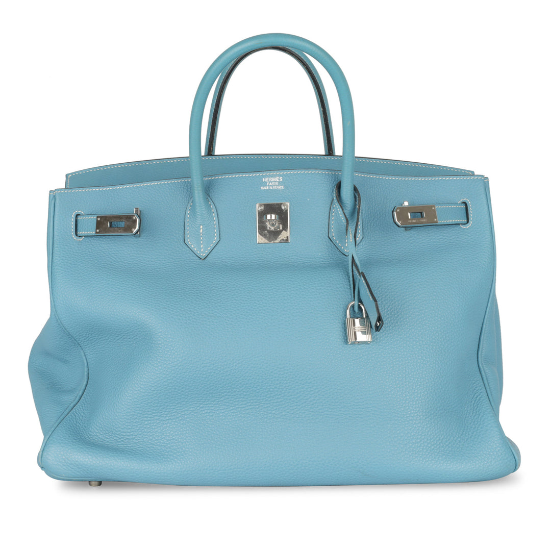 Birkin 40 - Blue Jean Togo