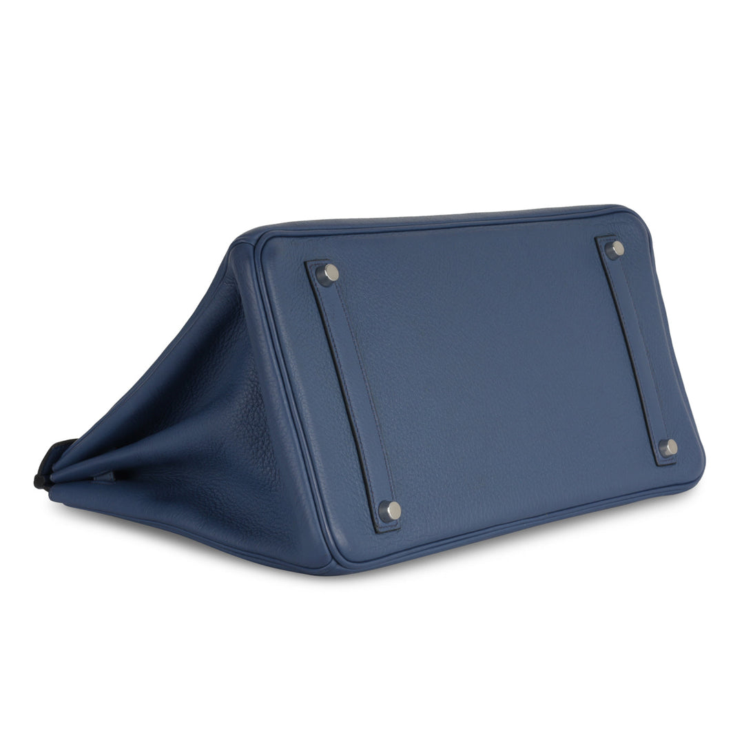 Birkin 35 - Blue De Malte