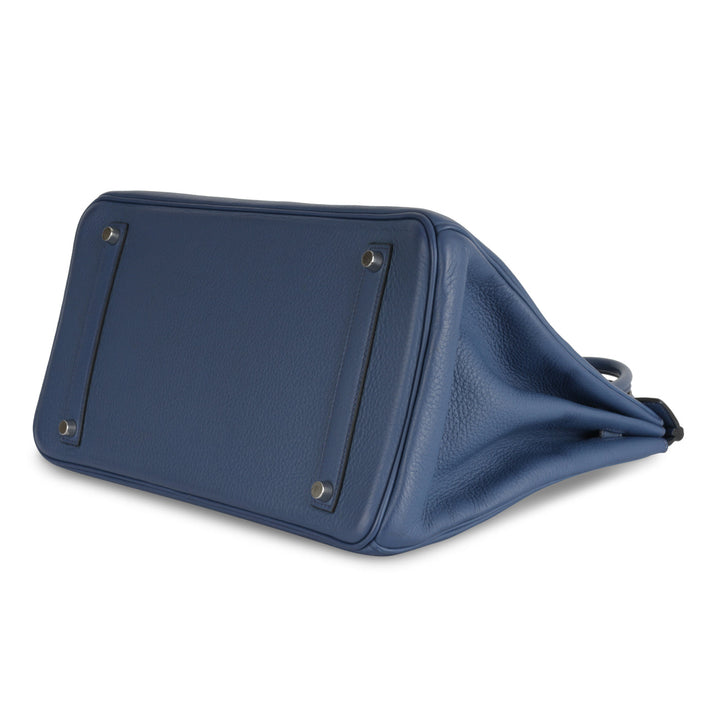 Birkin 35 - Blue De Malte