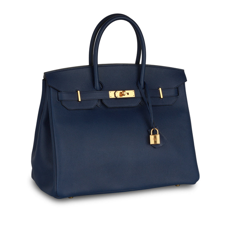 Birkin 35 - Blue Saphir