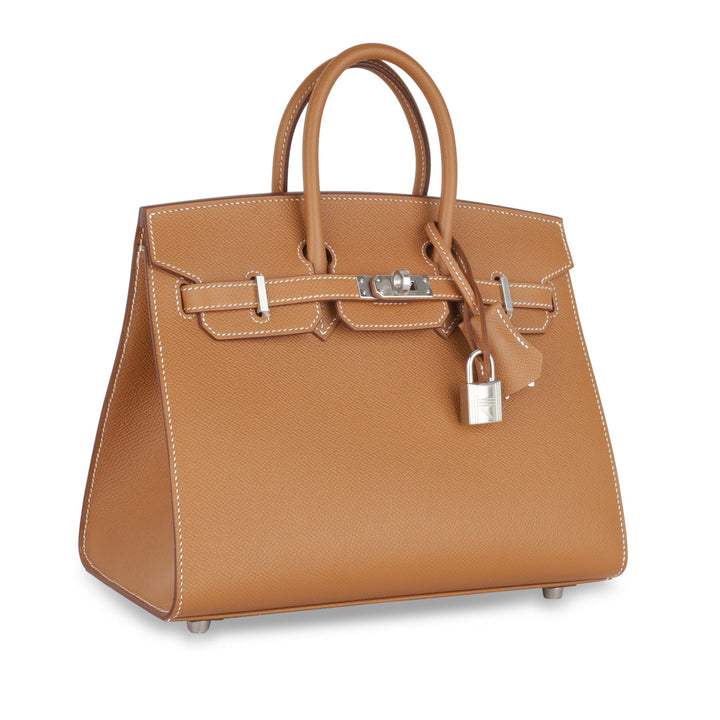 Birkin 25 - Gold Epsom