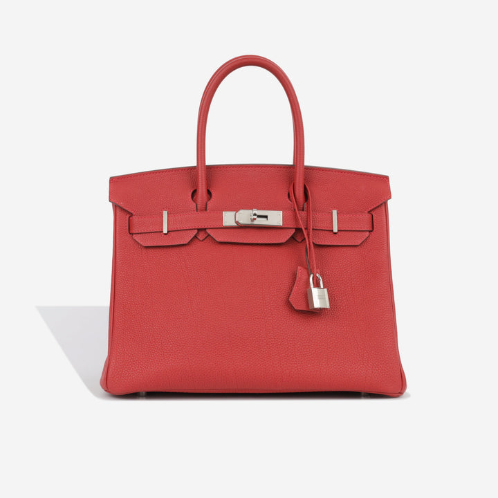 Birkin 30 - Rouge Vif Togo