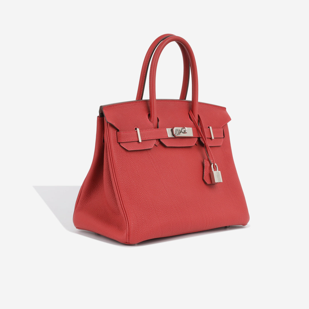 Birkin 30 - Rouge Vif Togo