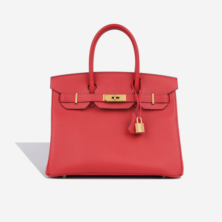 Birkin 30 - Rouge Casaque