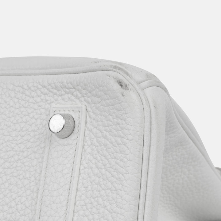 Birkin 35 - Blanc Clemence