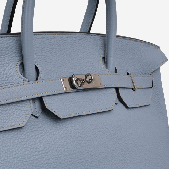 Birkin 40 - Bleu Lin