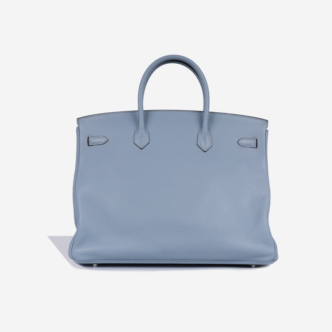 Birkin 40 - Bleu Lin