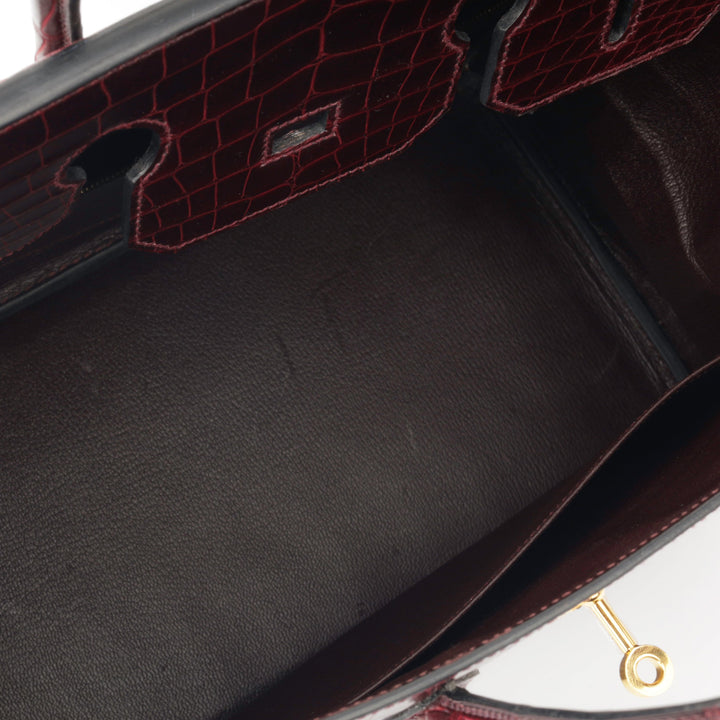 Birkin 35 - Crocodile Porosus
