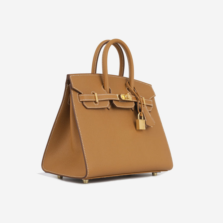 Birkin 25 - Gold Epsom