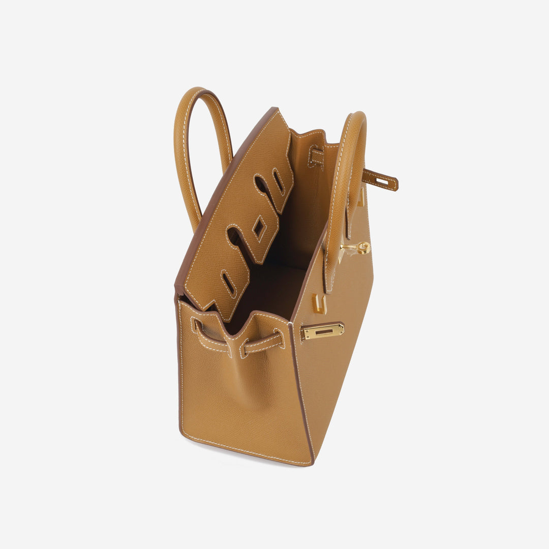 Birkin 25 - Gold Epsom