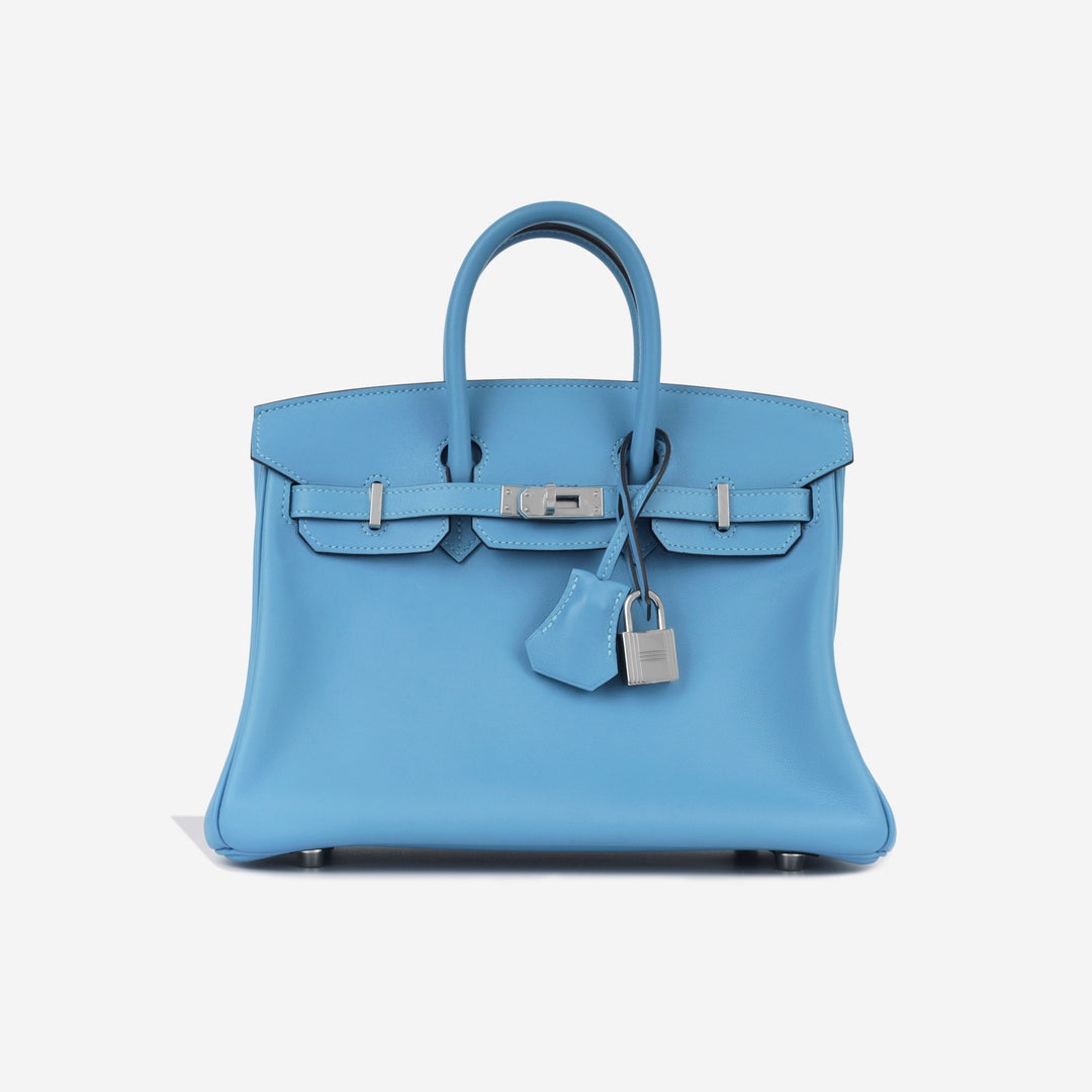 Birkin 25 - Bleu Zanzibar Swift