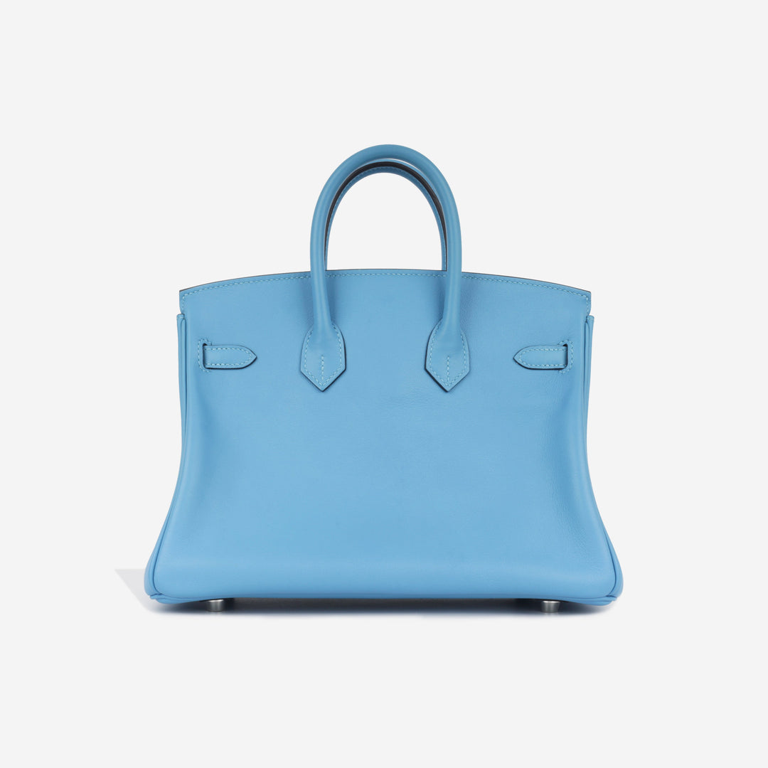 Birkin 25 - Bleu Zanzibar Swift