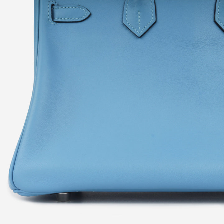 Birkin 25 - Bleu Zanzibar Swift
