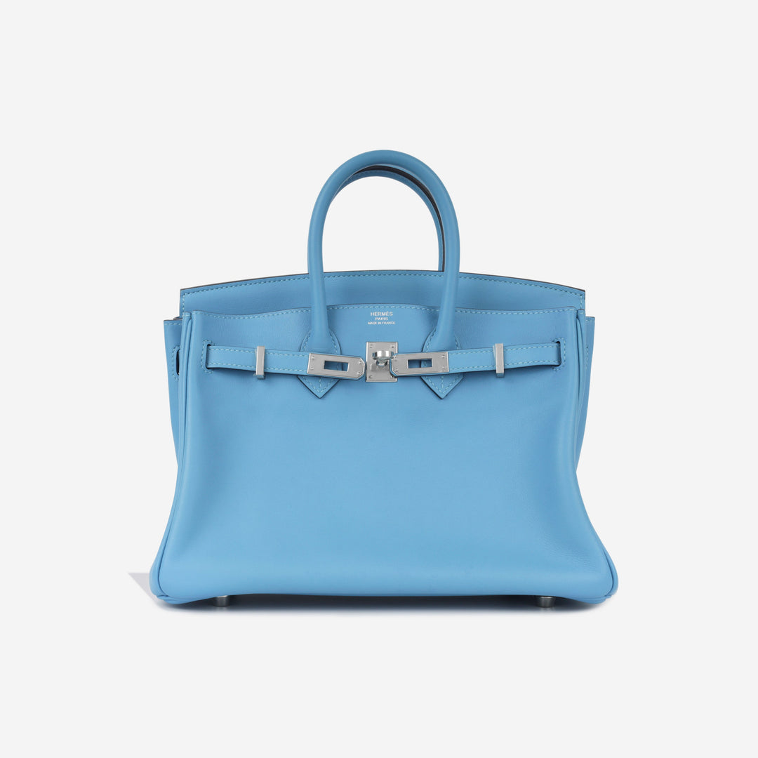 Birkin 25 - Bleu Zanzibar Swift