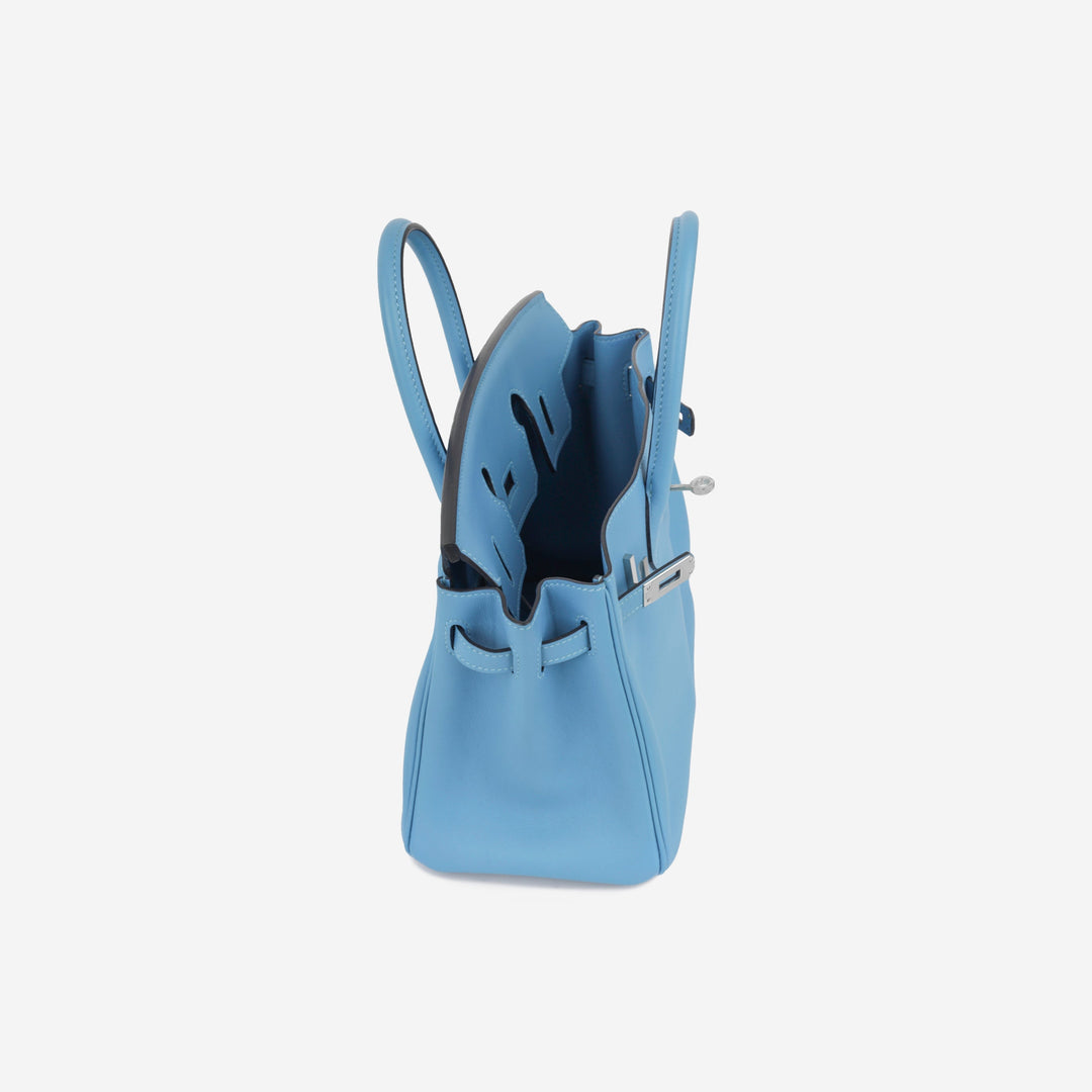 Birkin 25 - Bleu Zanzibar Swift