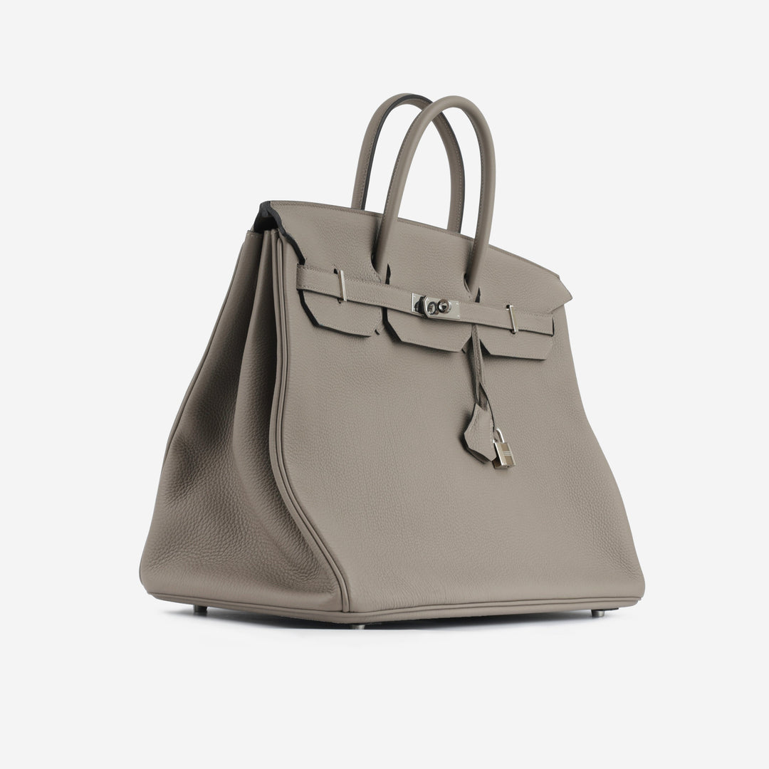 Birkin 40 - Gris Asphalte