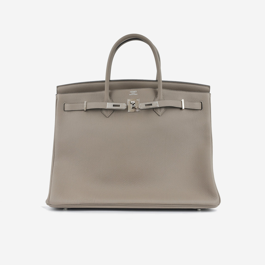 Birkin 40 - Gris Asphalte