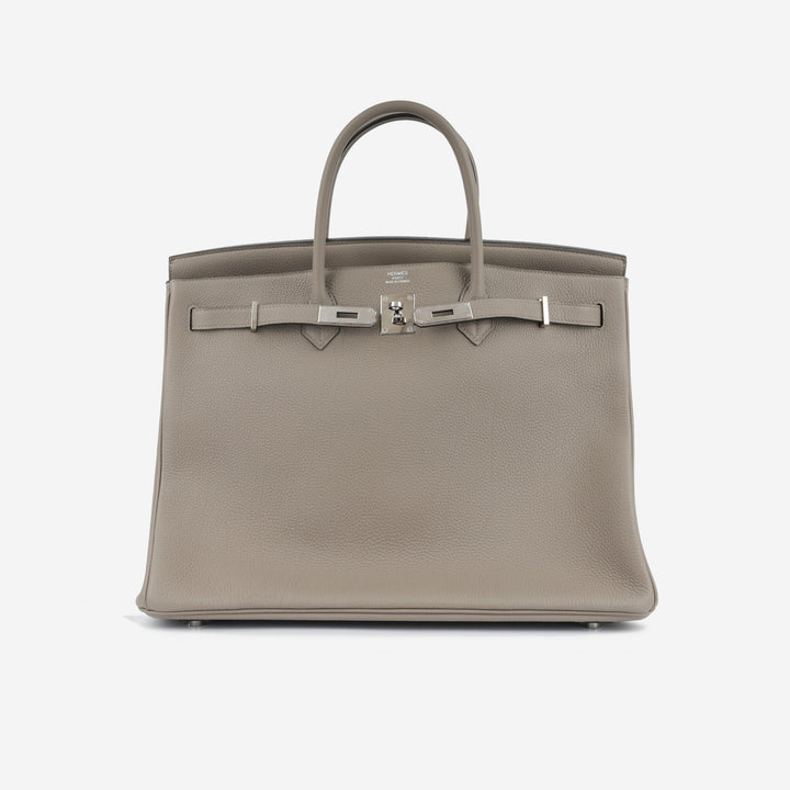 Birkin 40 - Gris Asphalte