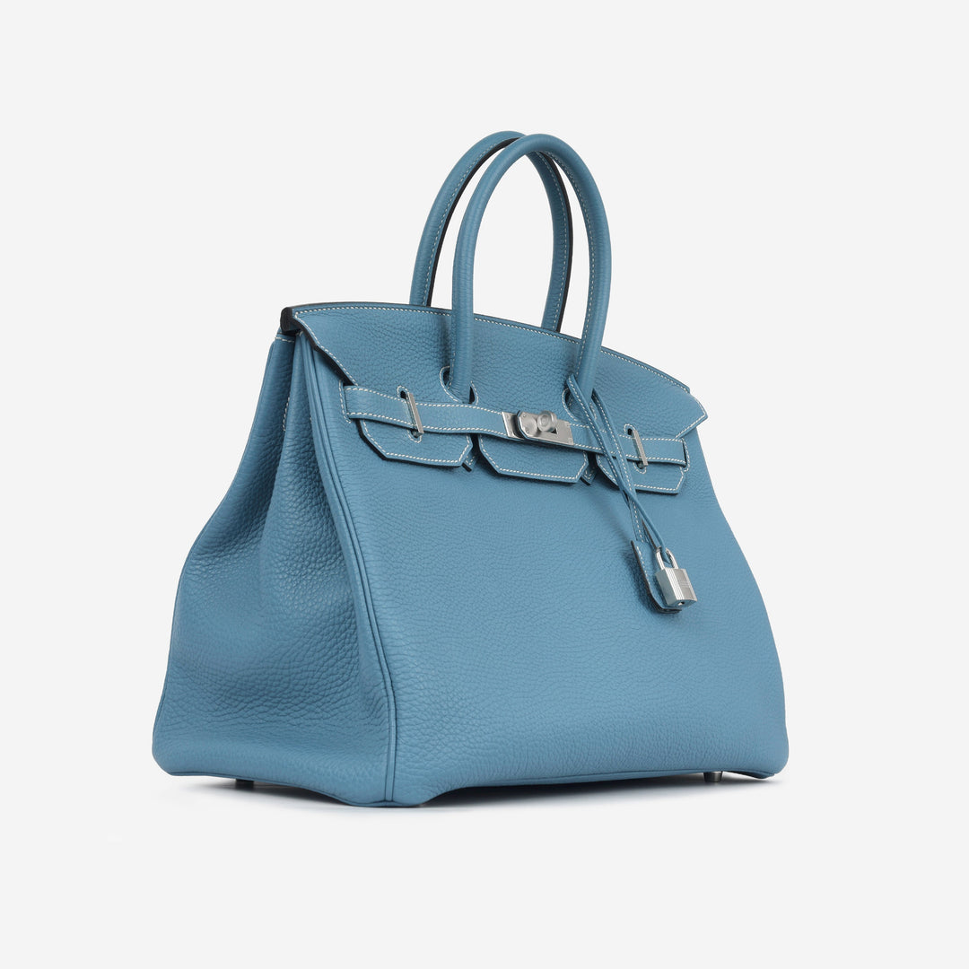 Birkin 35 - Blue Jean