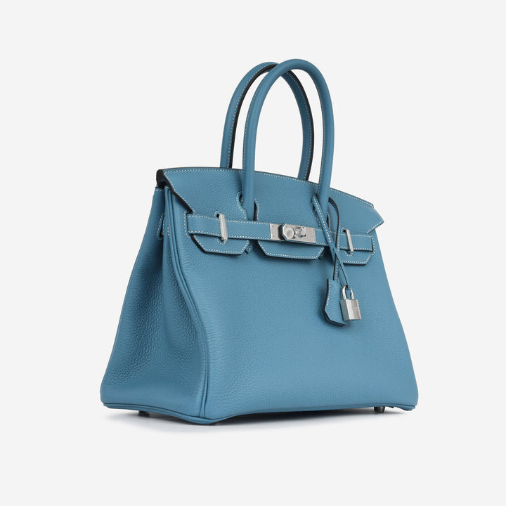 Birkin 30 - Blue Jean