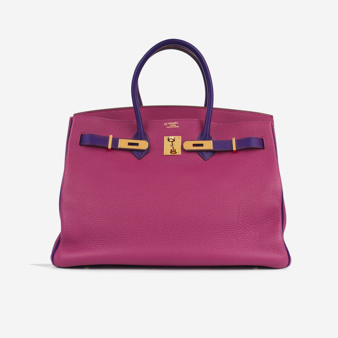 HSS Birkin 35 - Rose Pourpre