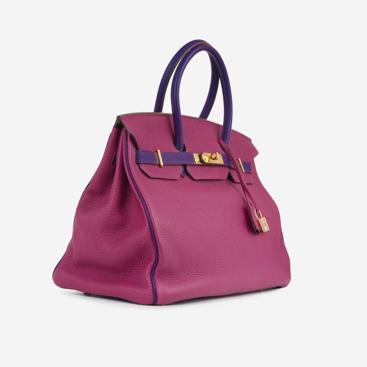 HSS Birkin 35 - Rose Pourpre