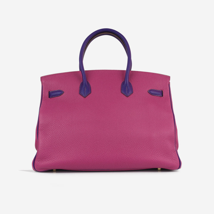 HSS Birkin 35 - Rose Pourpre