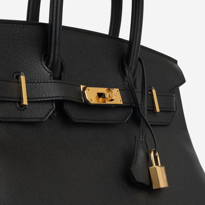 Birkin 30 - Noir Epsom