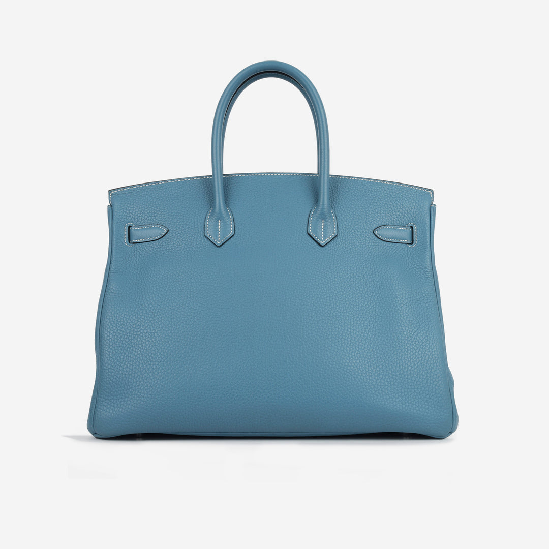 Birkin 35 - Blue Jean