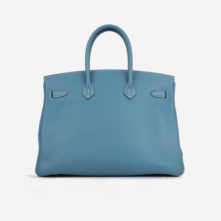 Birkin 35 - Blue Jean