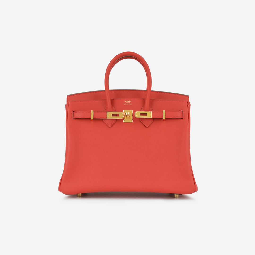 Birkin 25 - Vermillion