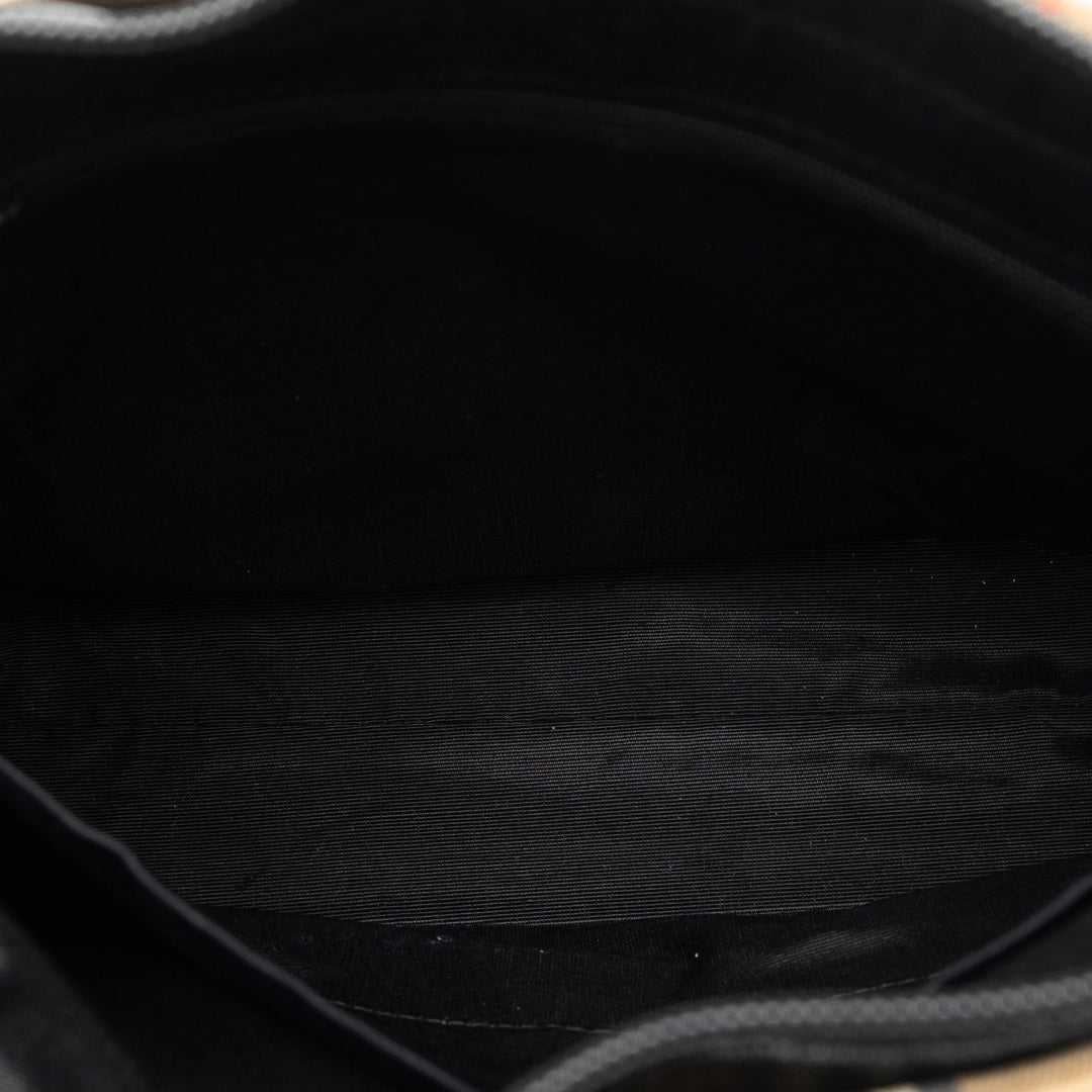 BURBERRY Haymarket Check Handbag