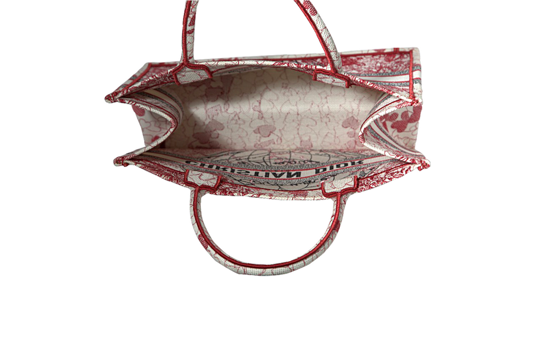 Top quality Dior D-Royaume d'Amour Canvas Book Bag