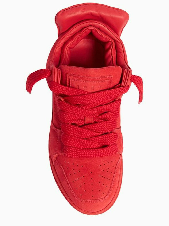 SNEAKERS WITH SPOILER RED SUPREME