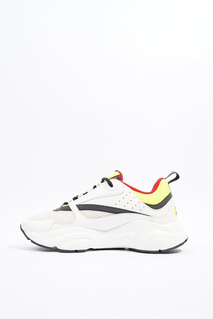 Christian Dior B22 White / Black / Yellow Mesh EU 42 UK 8