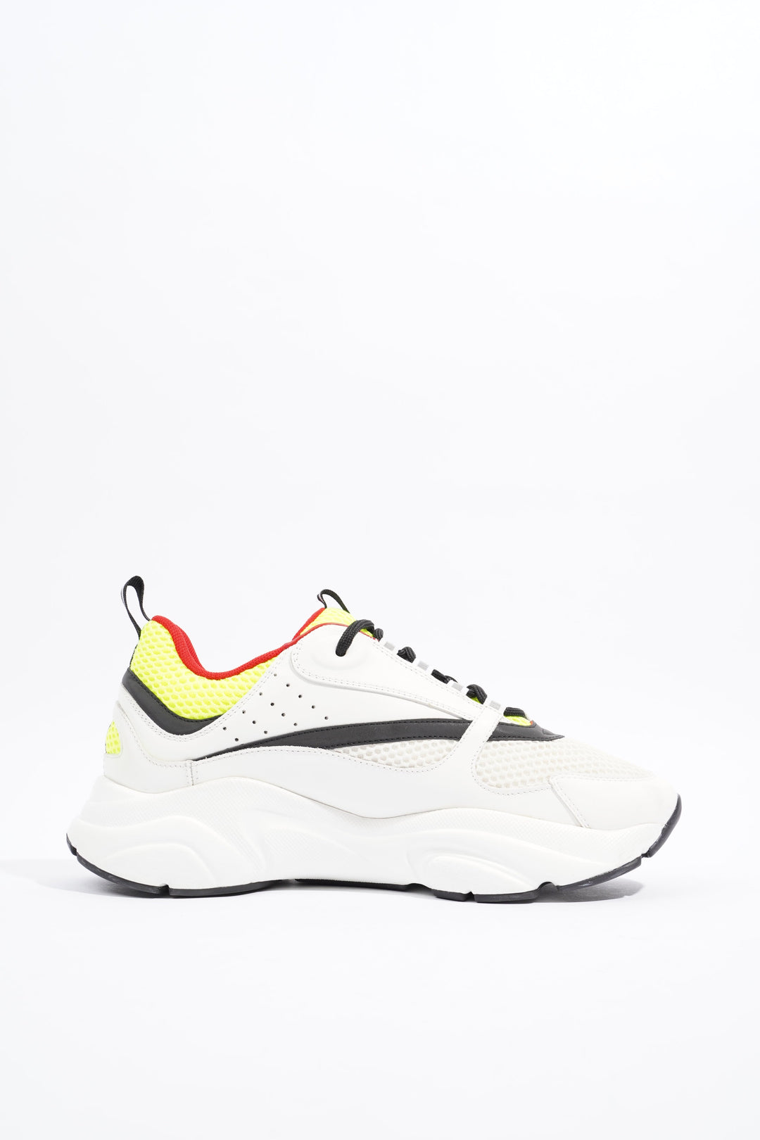 Christian Dior B22 White / Black / Yellow Mesh EU 42 UK 8