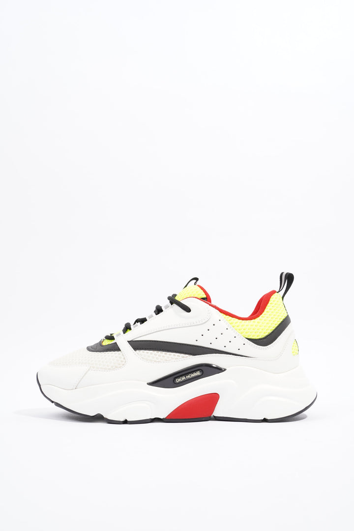 Christian Dior B22 White / Black / Yellow Mesh EU 42 UK 8