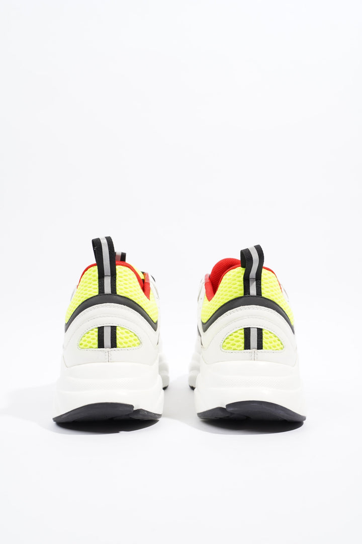 Christian Dior B22 White / Black / Yellow Mesh EU 42 UK 8