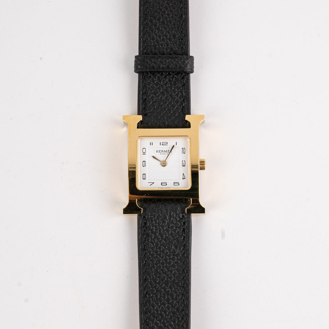 Hermes H Watch Noir 25mm
