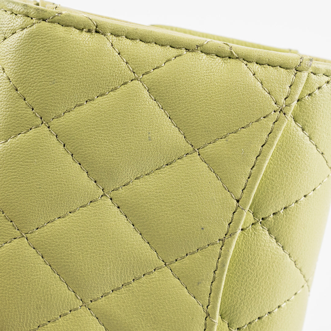Top Quality Chanel Compact Wallet Green